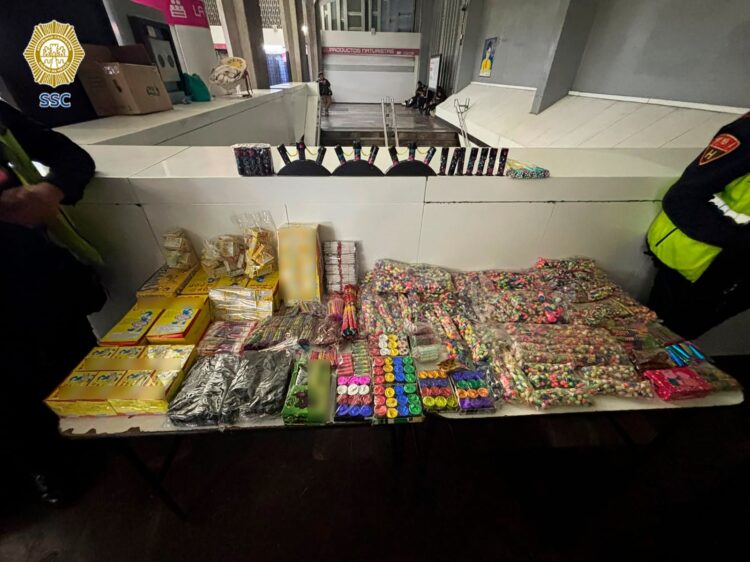 Fiestas Patrias: aseguran 439 kilos de pirotecnia en el Metro CDMX