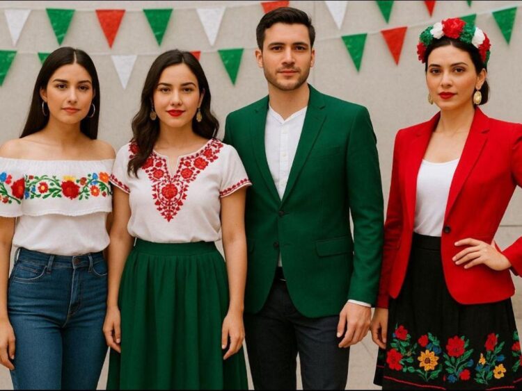 Cuatro propuestas de looks mexicanos modernos para las Fiestas Patrias