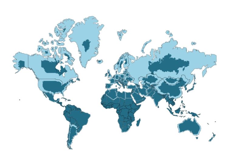 Aprueba ONU reflejar tamaño real de países en los mapas