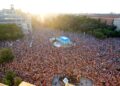 Miles de personas protestaron en Madrid y otras 200 localidades españolas, por la crisis migratoria en Ceuta.