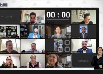 Oposición reclama al INE sesionar de manera virtual en periodo electoral