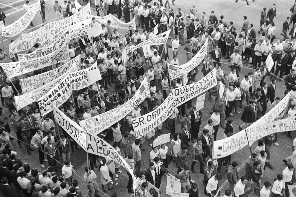 El 68: referente simbólico de la memoria política