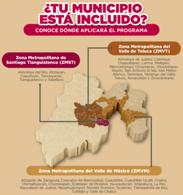 Hoy No Circula miércoles: engomado rojo y placas 3-4 no circulan en la ZMVM. AMEXI/Foto: @AmbienteEdomex