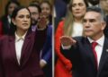 Ariadna Montiel y Alejandro Moreno Cárdenas