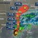 Avance del huracán Isaías hacia las costas de Estados Unidos.