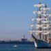 Buque Escuela Cuauhtémoc llega a San Diego, California, con 281 tripulantes