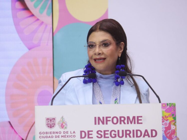 delitos de alto impacto a la baja en la CDMX, asegura Clara Brugada al presentas su informe de Seguridad de septiembre de 2026.