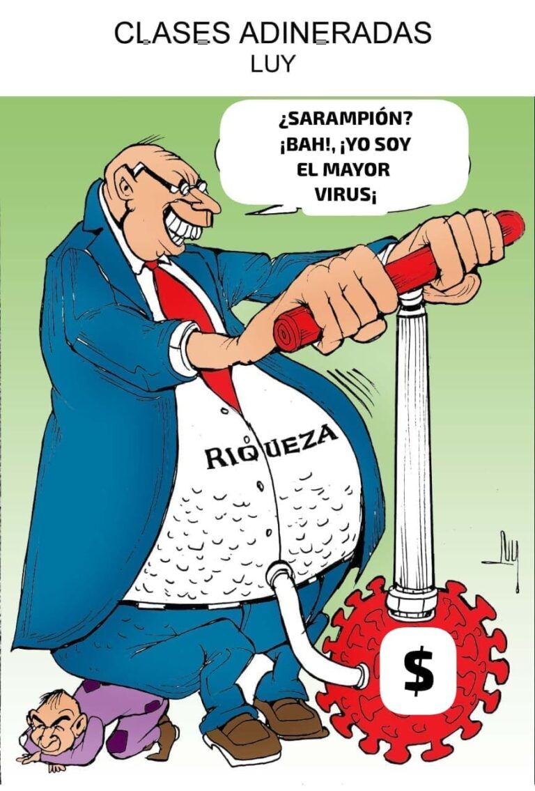 Cartón de Luy: Clases adineradas
