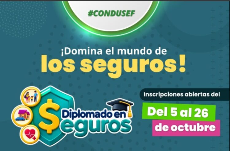 ¿Quieres aprender sobre seguros? Condusef ofrece diplomado gratis