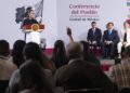 Conferencia matutina de la presidenta Claudia Sheinbaum del 2 de octubre de 2026. AMEXI Foto Presidencia
