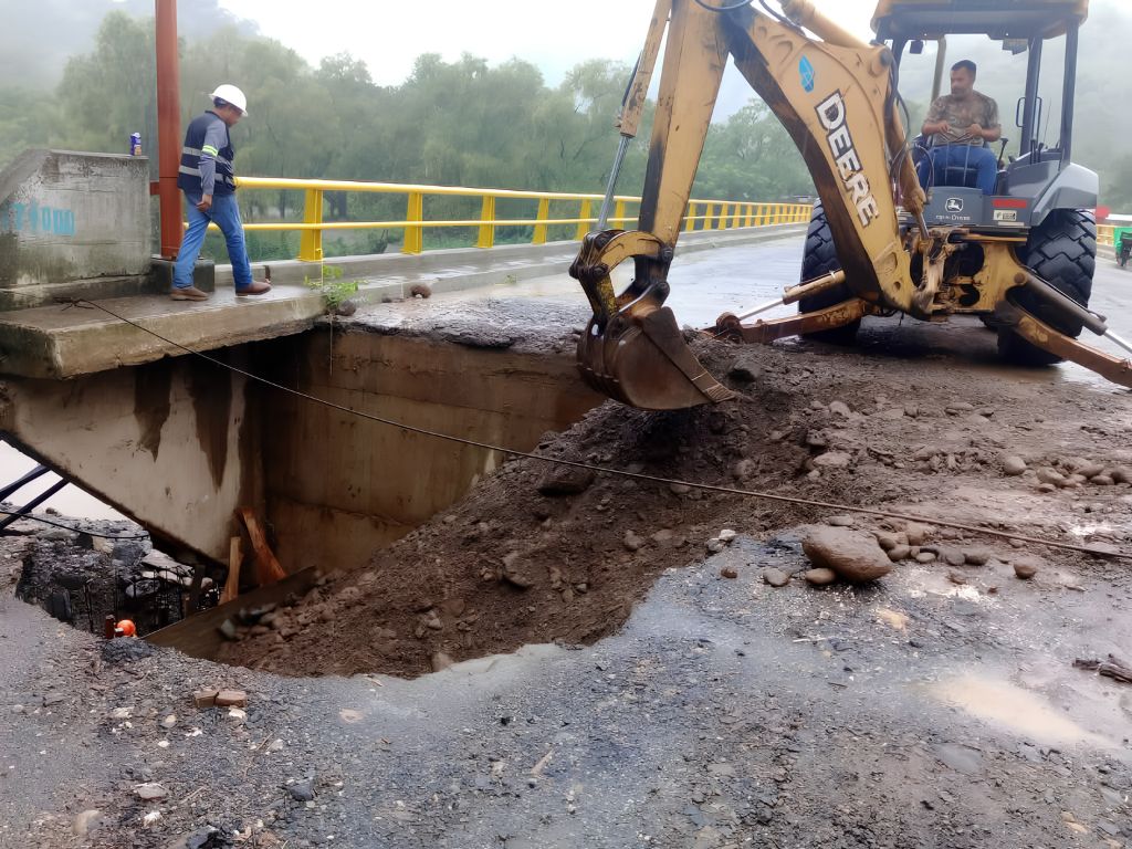 Daños por lluvias en Hidalgo. AMEXI Foto