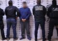Detención de Axel Arturo, líder de Los Aparicio en Morelos. AMEXI Foto FGEM