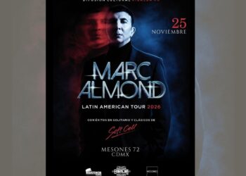Marc Almond, cantante británico y vocalista de Soft Cell, regresará a México para ofrecer un concierto en Mesones 72, en el Centro Histórico de la Ciudad de México, el 25 de noviembre de 2026.