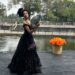 Bailarines del Ballet Folklórico de México de Amalia Hernández durante una presentación del espectáculo “La muerte en México está más viva que nunca”.