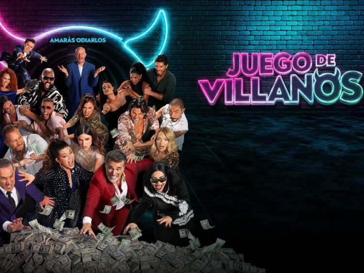 Participantes de Juego de Villanos, el reality de Telemundo que reunirá a 18 figuras del entretenimiento para competir por un premio de 200 mil dólares.