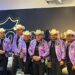 Integrantes de El Trono de México durante una conferencia de prensa en la que anunciaron su primer concierto en el Palacio de los Deportes de la Ciudad de México, programado para el 6 de marzo de 2027.