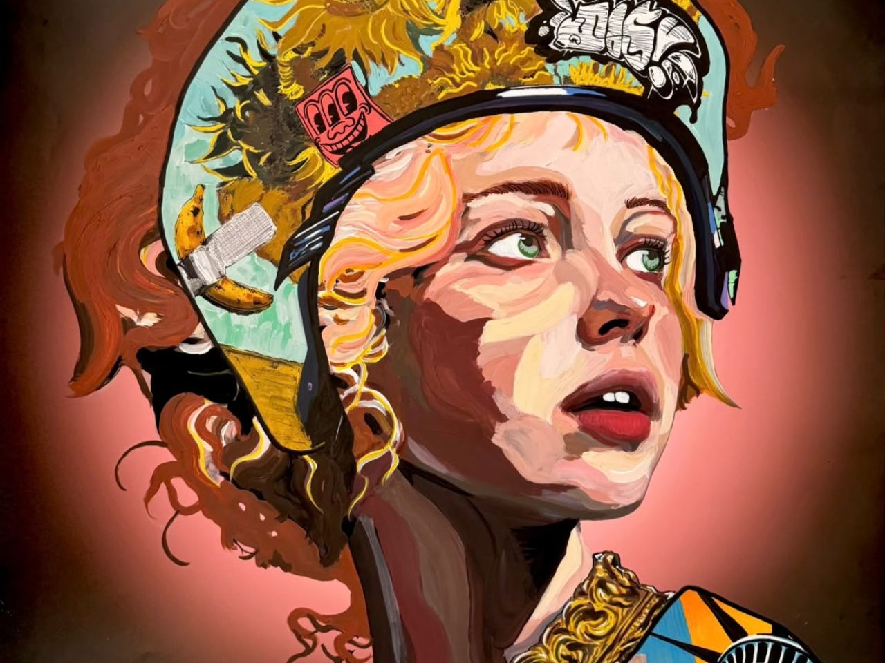 Obras de arte contemporáneo y cultura pop de distintos creadores se exhiben en América Tropical durante la muestra colectiva Yuxtaposición 0.1. Revisión pegadita.