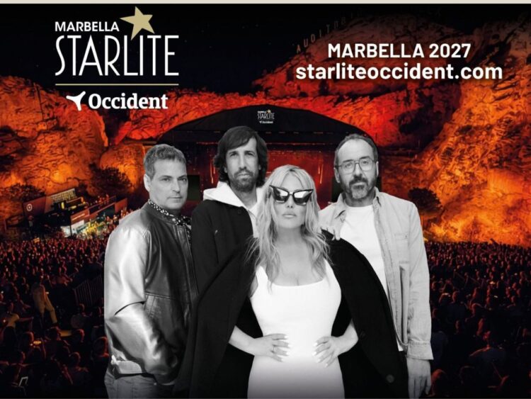 La Oreja de Van Gogh durante una presentación en vivo, banda española que regresará a Starlite Occident Marbella el 13 de agosto de 2027.