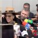 Maribel sale de la Fiscalía tras dar continuidad a la denuncia para investigar las circunstancias de la muerte de su hijo Julián.