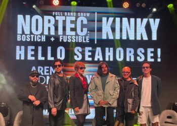 Integrantes de Nortec: Bostich + Fussible, Kinky y Hello Seahorse! anuncian un concierto conjunto en la Arena Ciudad de México.