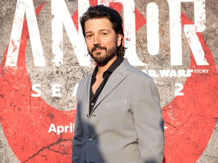 Diego Luna, actor y director mexicano, durante la presentación de Ceniza en la boca, película inspirada en la novela de Brenda Navarro.