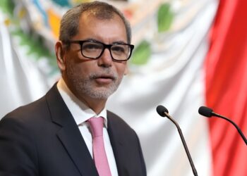 Édgar Amador, secretario de Hacienda. AMEXI Foto