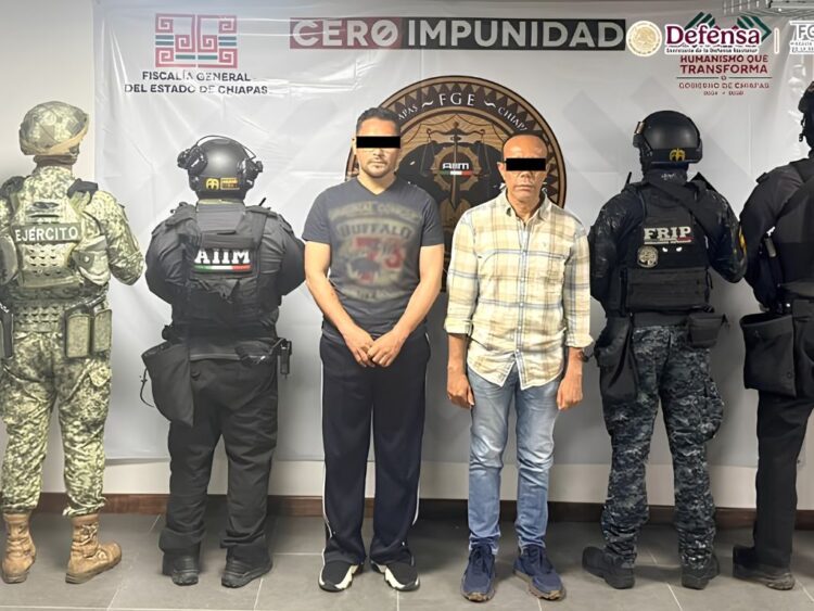 Operación Enjambre en Suchiapa: arrestan al alcalde y al exalcalde; 21 detenidos en total