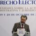 El magistrado presidente del TEPJF, Gilberto Bátiz, en el Primer Congreso Nacional de Derecho Electoral. elecciones 2027