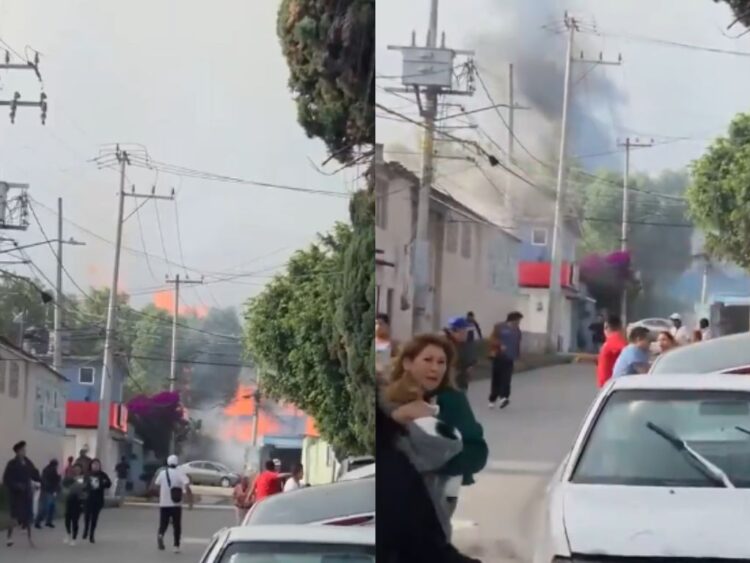 Explosión en gasera de Coacalco.