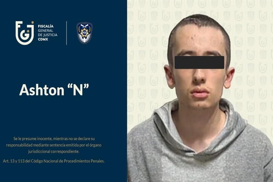 El proceso será hasta el 22 de octubre después de que trasladaran a Ashton a un hospital por una emergencia médica. AMEXI/Foto: Fiscalía CDMX