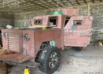 FGR asegura vehículos «monstruos» utilizados por células criminales en Sinaloa