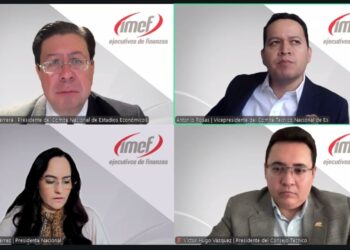 Resultados de la encuesta de expectativas económicas del IMEF para 2026 sobre crecimiento, inflación, empleo y tipo de cambio