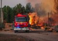Bomberos atienden incendio cerca de de una gasera en Cuautitlán Izaclli