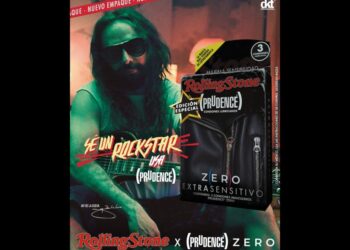 Jay de la Cueva, Rolling Stone y Prudence lanzan campaña con sello rockero