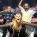 Amaia Montero y los integrantes de La Oreja de Van Gogh