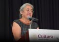 La escritora Cristina Rivera Garza. AMEXI Foto Secretaría de Cultura