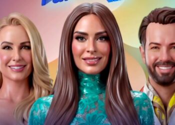 “Gema Garoa, Memo Schutz, Ese Pérez, Mariana Ochoa y Karina Torres disputan la gran final de ‘La Casa de los Famosos México 2026’. | AMEXI/FOTO: IG @lacasafamososmx