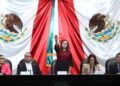 Leticia Ramírez Amaya, comparece en la Cámara de Diputados. Niega que los programas sociales se utilicen con fines electorales.