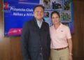 Lorena Ochoa participa en reunión con Fundación Vinte para promover actividades deportivas infantiles en el Estado de México.