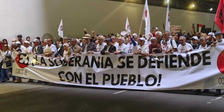 2 de octubre no se olvida; así la marcha conmemorativa en la CDMX