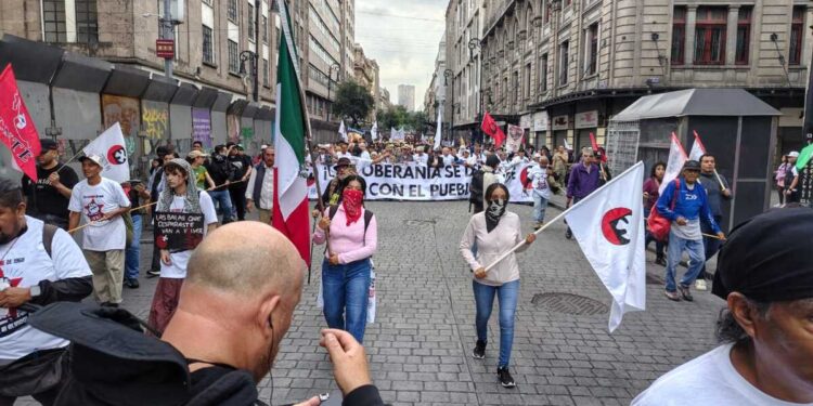 2 de octubre no se olvida; así la marcha conmemorativa en la CDMX