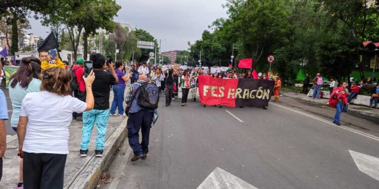 2 de octubre no se olvida; así la marcha conmemorativa en la CDMX