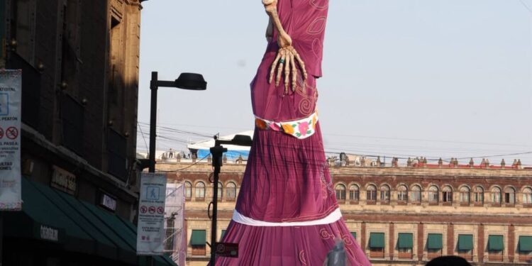 Así luce la Ofrenda Monumental del Zócalo de la CDMX