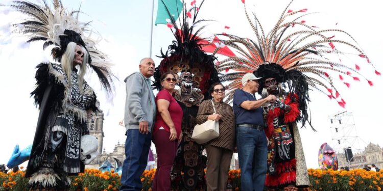 Así luce la Ofrenda Monumental del Zócalo de la CDMX