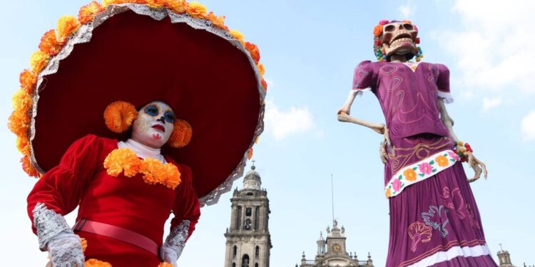Así luce la Ofrenda Monumental del Zócalo de la CDMX