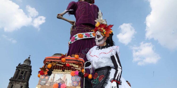 Así luce la Ofrenda Monumental del Zócalo de la CDMX