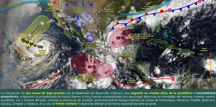 Oaxaca mantendrá lluvias y cielo nublado este miércoles