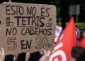 Miles de españoles protestan por los altos precios de la vivienda y el aumento de desalojos judiciales. UGT.Es