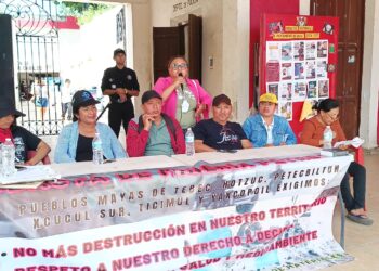 Pueblos mayas denuncian daños por bancos de materiales pétreos en Yucatán