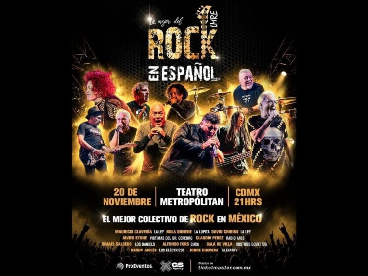 Lo Mejor del Rock en Español llegará al Teatro Metropólitan